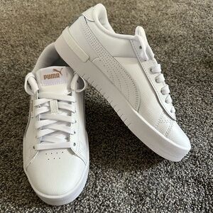 Puma Women's Sneakers Jada SC Better White Team Gold Size 6 - Just Tried On